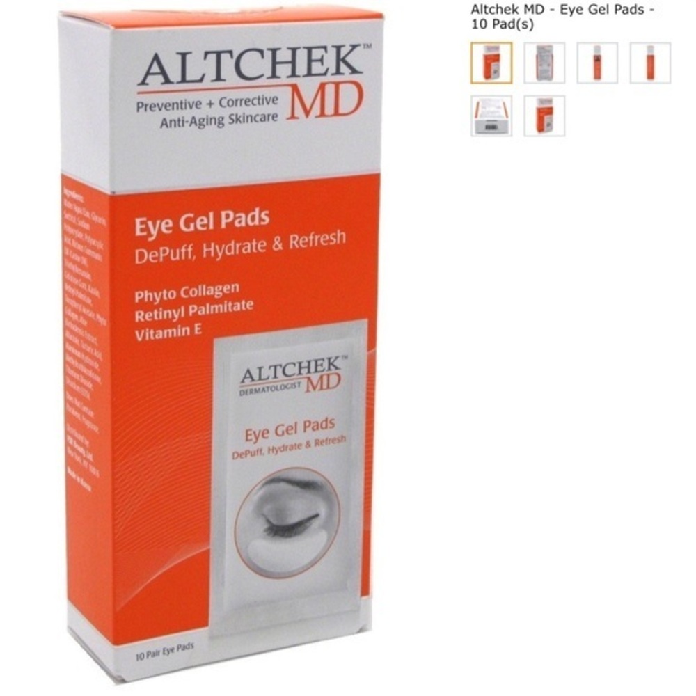 Altchek MD-Eye Gel Pads Depuff, Hydrate, Refresh